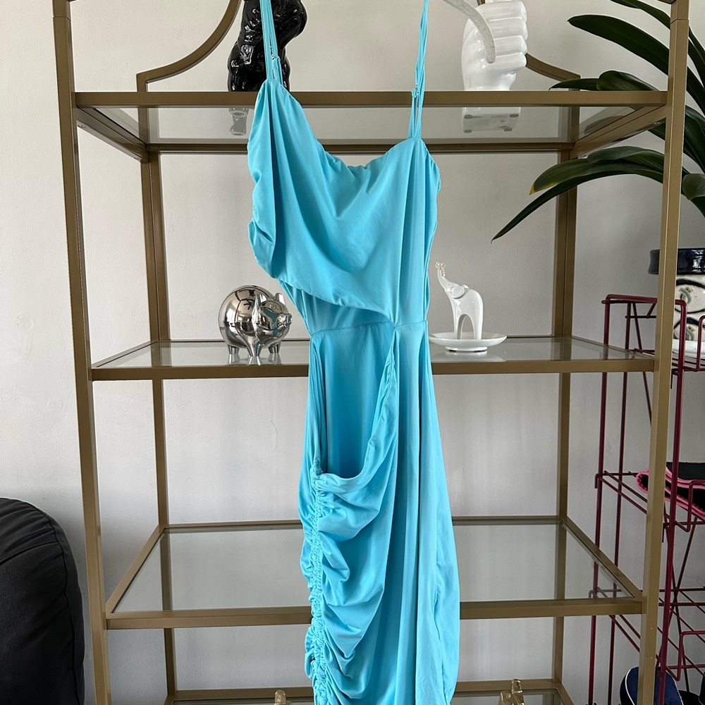 Tiger mist blue dress - Picture 2 of 5
